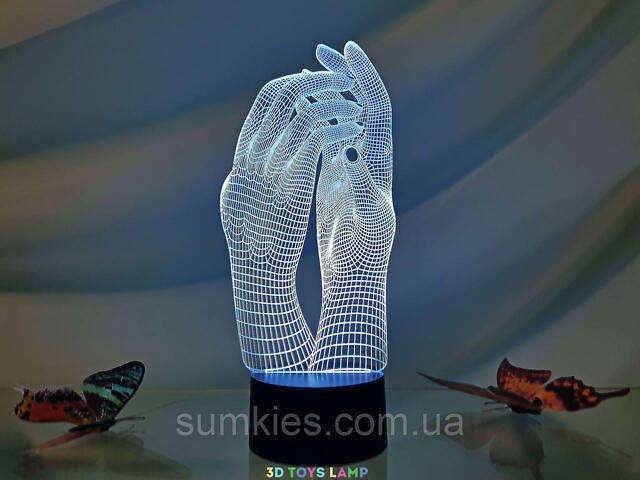 Змінна картинка для нічника-світильника 3D 'Манікюр' 3DTOYSLAMP CL0127390 - Фото 1