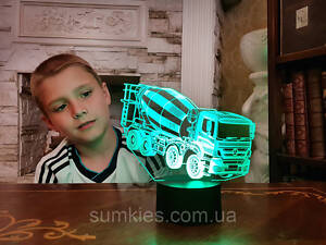 Змінна пластина для 3D-світильників 'Автомобіль 36' 3DTOYSLAMP