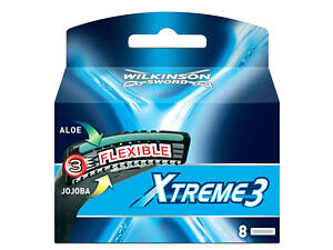 Сменные кассеты для бритья Wilkinson Sword Xtreme 3 - 8 шт (01239)