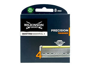 Сменные кассеты Wilkinson Sword Quattro Essential Precision Trimmer 8 шт W00313