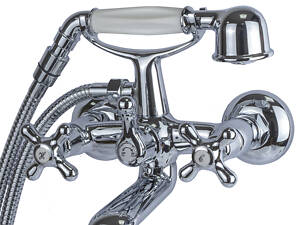 Змішувач ARNO ½' для ванни вилив поворотний дивертор вбудований картриджний CORSO FE-2C152C (9679200)