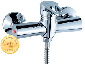 Смеситель HL Ø35 для душа AQUATICA HL-1D130C (9734300)