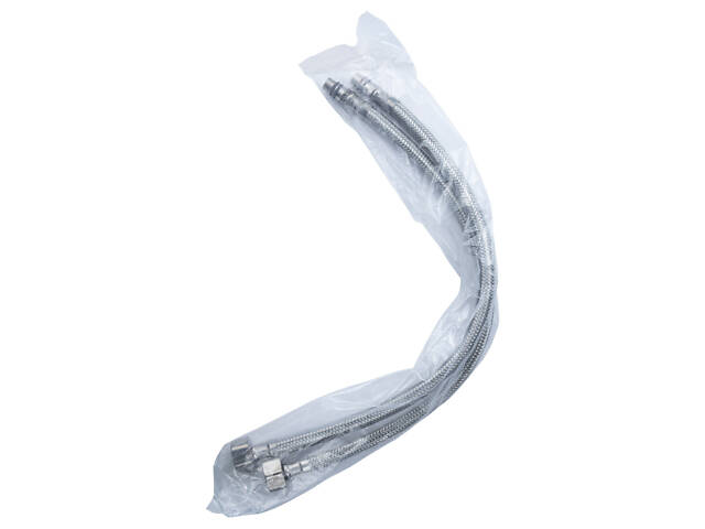 Смеситель KT Ø35 для кухни Г-гусак на гайке SS AQUATICA KT-4B270P (9722111) - Фото 4