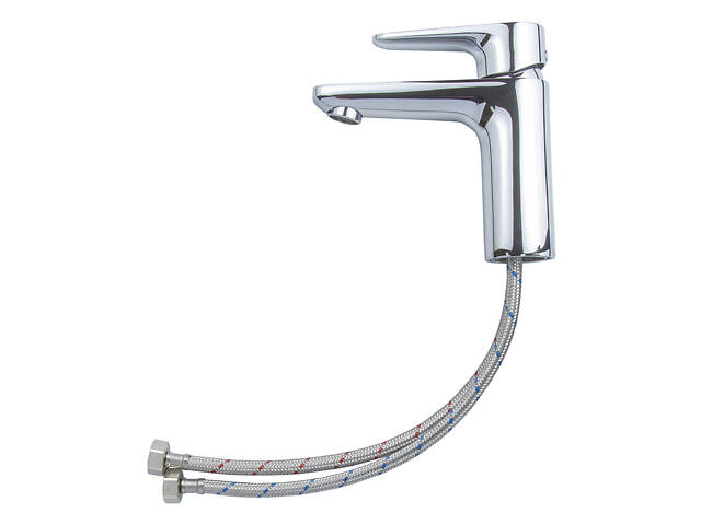 Змішувач MAGGIORE Ø40 для раковини литий на шпильці CORSO (BE-2A122C) (9608000) - Фото 4