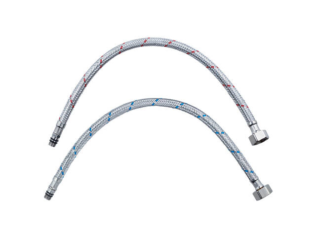 Змішувач ML Ø40 для кухні гусак силіконовий на гайці AQUATICA ML-4B544C (9746130) - Фото 4