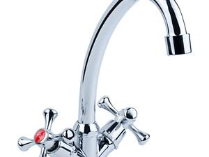 Смеситель s85 ½' для кухни эконом на шпильке TAU VN-2B160C (9885110)