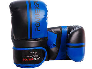 Снарядні рукавиці PowerPlay 3025 Чорно-Сині M