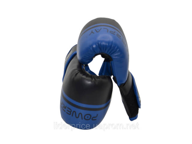 Снарядні рукавиці PowerPlay 3025 Чорно-Сині M, Оригінал! - Фото 5
