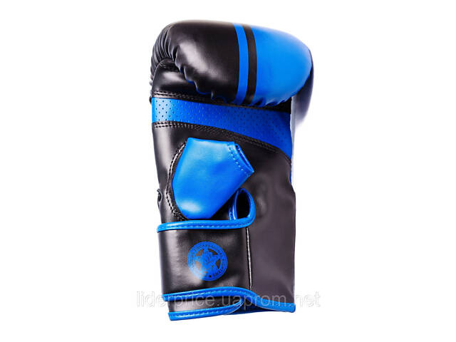 Снарядні рукавиці PowerPlay 3025 Чорно-Сині M, Оригінал! - Фото 4