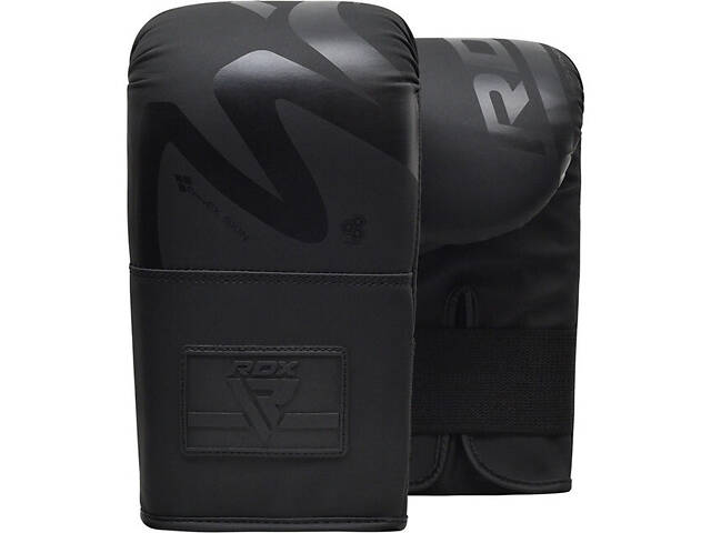 Снарядні рукавиці RDX F15 Noir 4OZ Black - Фото 1