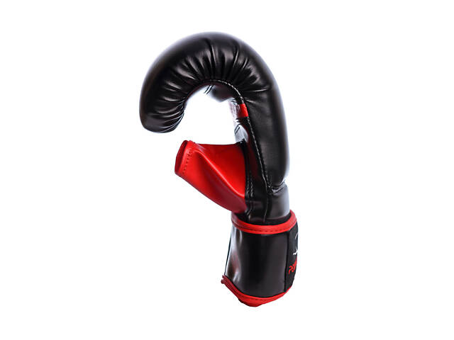 Снарядні рукавички бітки PowerPlay 3025 чорно-червоні S - Фото 2