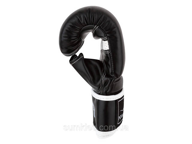 Снарядні рукавиці PowerPlay 3025 Чорно-Білі M - Фото 7