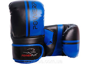 Снарядні рукавиці PowerPlay 3025 Чорно-Сині S