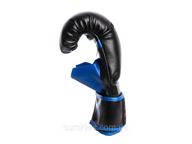 Снарядні рукавиці PowerPlay 3025 Чорно-Сині S - Фото 3