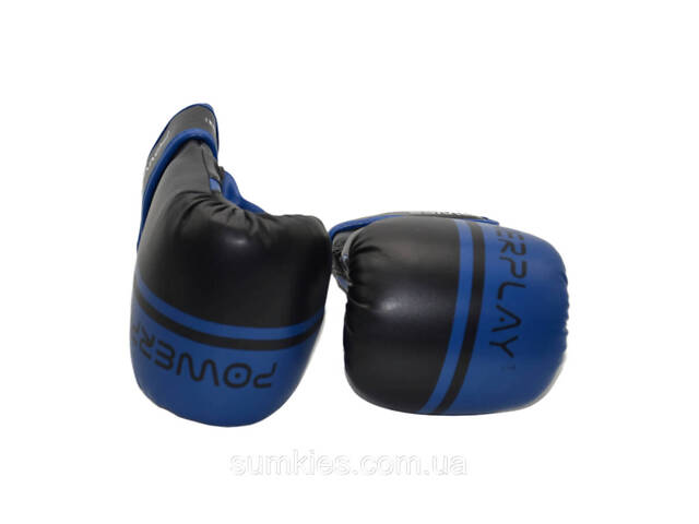 Снарядні рукавиці PowerPlay 3025 Чорно-Сині S - Фото 6