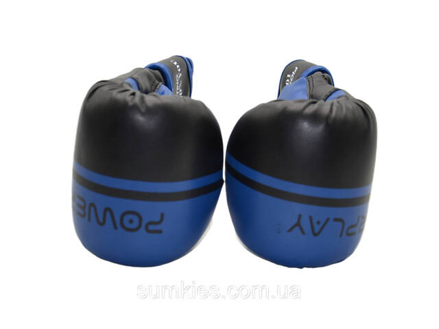 Снарядні рукавиці PowerPlay 3025 Чорно-Сині S - Фото 7