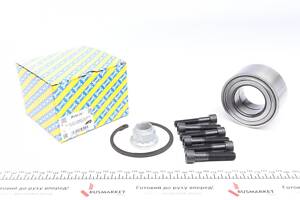 SNR R154.59 Подшипник ступицы (передней/задней) VW Touareg 02-10 (+ABS) (51x96x50)