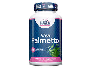 Со пальметто Haya Labs Saw Palmetto 200mg 60 caps
