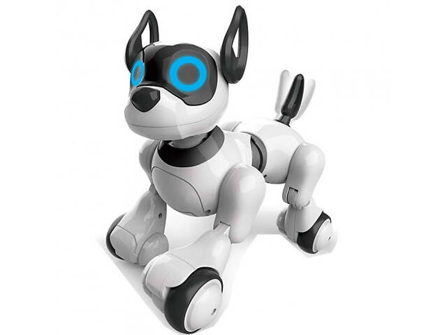 Собака інтерактивний на радіоуправлінні 20173-1 підсвічування, звук, ходить, танцює, 28 см. - Фото 2