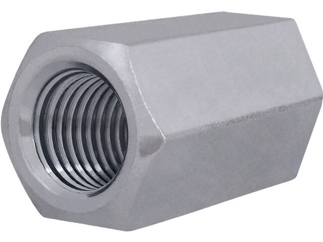 З'єднувальна муфта ø16x48мм для забивних стрижнів заземлення оцинкована сталь [z0010005] E.NEXT - Фото 1