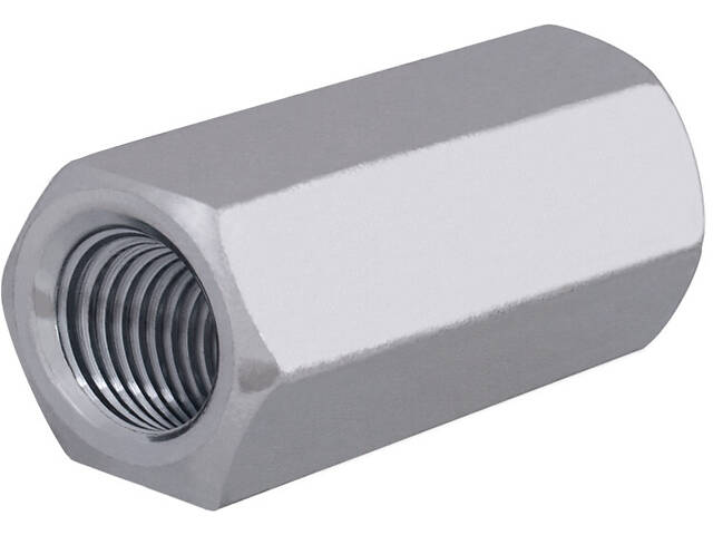 З'єднувальна муфта ø16x48мм для забивних стрижнів заземлення оцинкована сталь [z0010005] E.NEXT - Фото 2