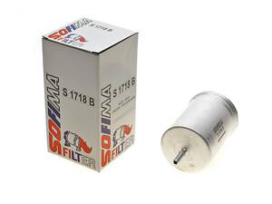 SOFIMA S 1718 B Топливный фильтр VW T5 2.0-3.2i 03-15/Golf 1.4-3.2i 97-06/Skoda Octavia 1.4-2.0i 96-10 (OE line)