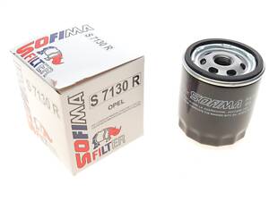 SOFIMA S 7130 R Масляный фильтр Opel Astra F/Ascona/Vectra 85- (бензин)