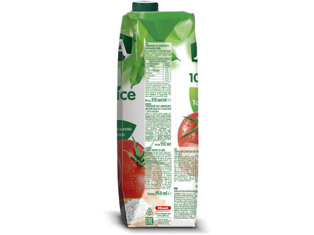 Сік Jaffa Томатний сік з сіллю 950 мл (4820003684931) - Фото 3