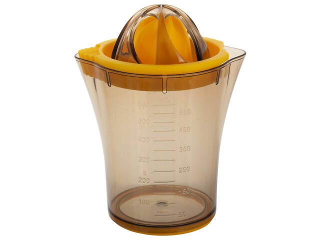 Соковитискач ручний для цитрусових та гранатів 600 мл зі стаканчиком Kamille - Фото 2