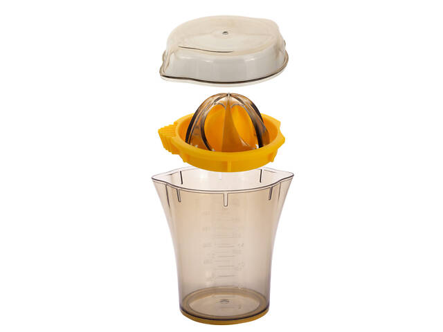 Соковитискач ручний для цитрусових та гранатів 600 мл зі стаканчиком Kamille - Фото 3