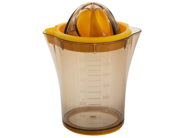 Соковитискач ручний для цитрусових та гранатів 600 мл зі стаканчиком Kamille - Фото 6