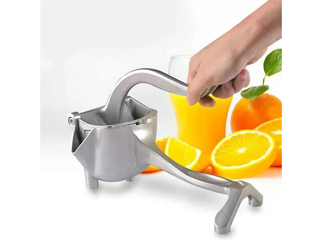 Соковыжималка ручная Fruit Press для цитрусовых и фруктов с зажимом - Фото 1