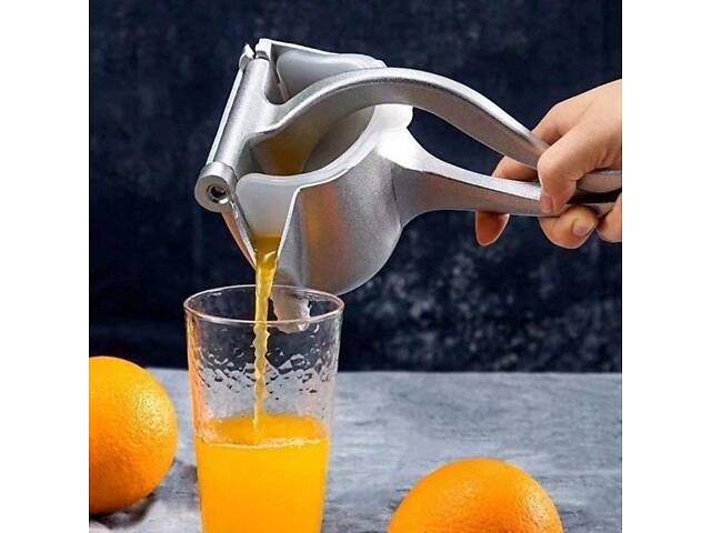 Соковыжималка ручная Fruit Press для цитрусовых и фруктов с зажимом - Фото 5