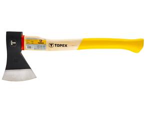 Топор Topex универсальный, деревянная рукоятка, 1250гр (05A142)