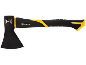 Топор Topex универсальный рукоятка стекловолокно 40см 800г (05A221)