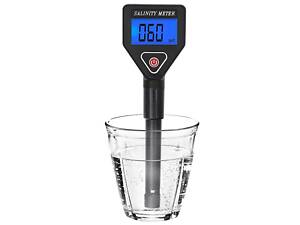 Солемір для води (tds метр) професійний KKMOON Salinity-98305, вимірювач солоності води