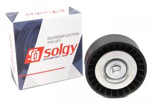 SOLGY 110042 Ролик генератора Fiat Doblo/Ducato/ Opel Combo 1.6-2.0 D 10- (паразитний) (65х25.5)