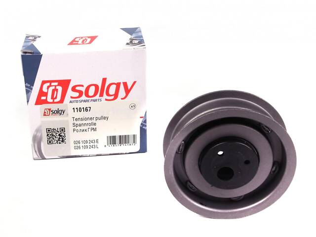 SOLGY 110167 Ролик ГРМ VW/Audi 1.6/1.8/2.0 (натяжний) (72х24.5)