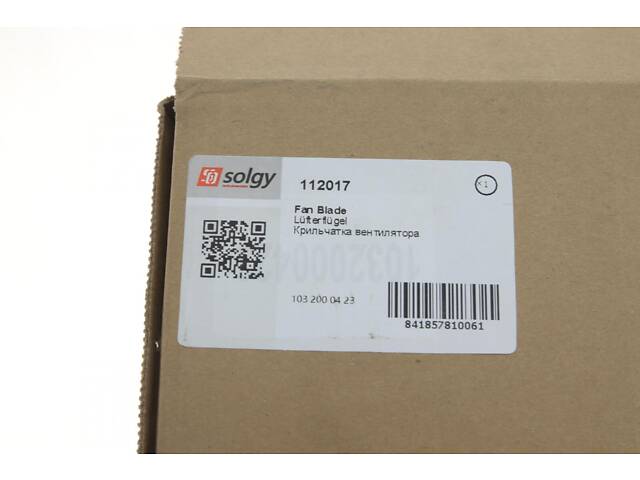 SOLGY 112017 Крильчатка вентилятора MB Sprinter CDI - Фото 2