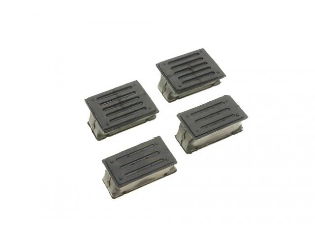 SOLGY 201051 Комплект рессорных подушек (передней) MB Sprinter 96- (пластик) - Фото 3