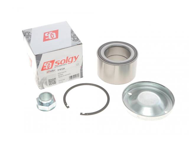 SOLGY 216124 Подшипник ступицы (передней) Renault Master 10- (55x90x54) (комплект) - Фото 6