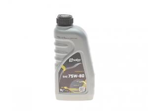 SOLGY 504035 Олива 75W80 TRANSMISSION (1L) (API GL-4 /MB235.10/GM 1940182/FORD WSD M2C200-D)