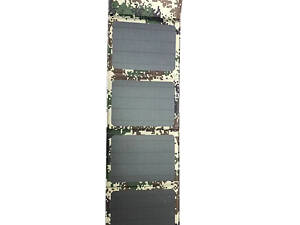 Солнечная панель 42W, 5V, монокристаллическая солнечная панель, черно-серый камуфляж