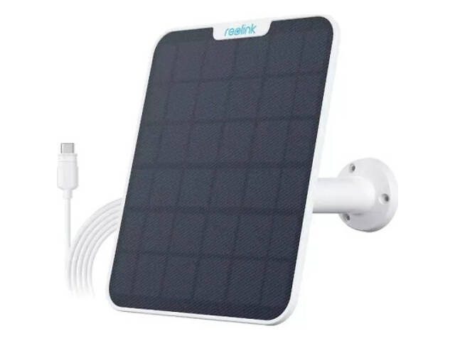 Сонячна панель Reolink Solar Panel 2 біла (Solar Panel 2 /White) - Фото 2