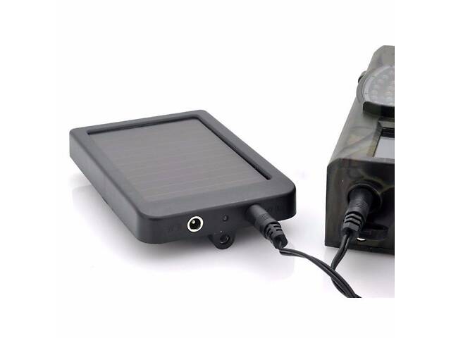 Солнечная зарядка с аккумулятором для фотоловушек и охотничьих камер Suntek HC-300, HC-500 и других, с - Фото 1