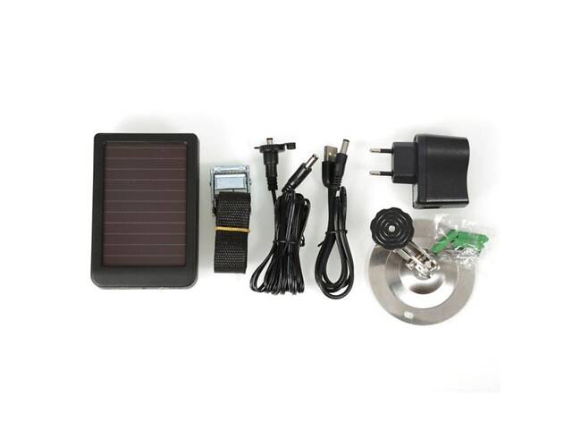Солнечная зарядка с аккумулятором для фотоловушек и охотничьих камер Suntek HC-300, HC-500 и других, с - Фото 2