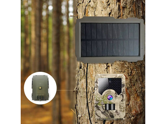 Солнечная зарядка с аккумулятором для фотоловушек и охотничьих камер Suntek и других на 6 или 12 Вольт - Фото 4