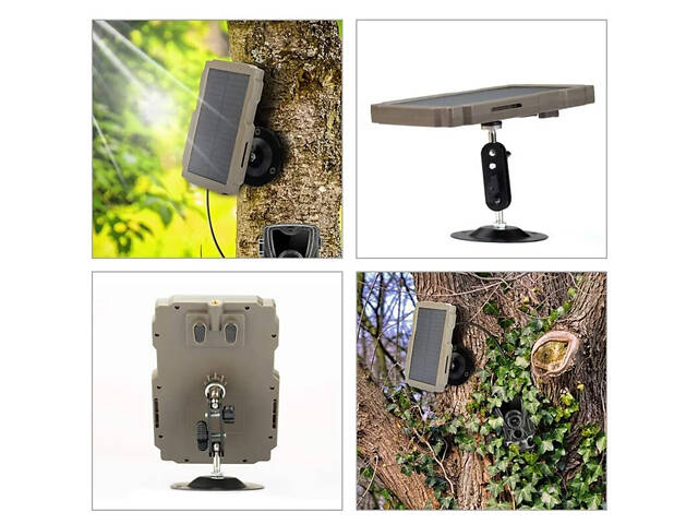 Солнечная зарядка с аккумулятором для фотоловушек и охотничьих камер Suntek и других на 6 или 12 Вольт - Фото 7