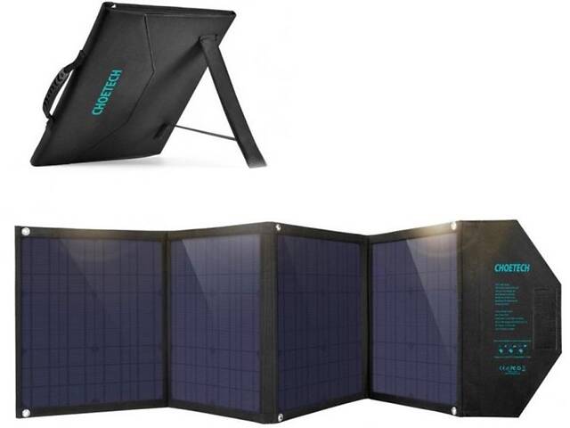 Солнечное зарядное устройство CHOETECH 80W 158x41см USB 30W (SC007) - Фото 1
