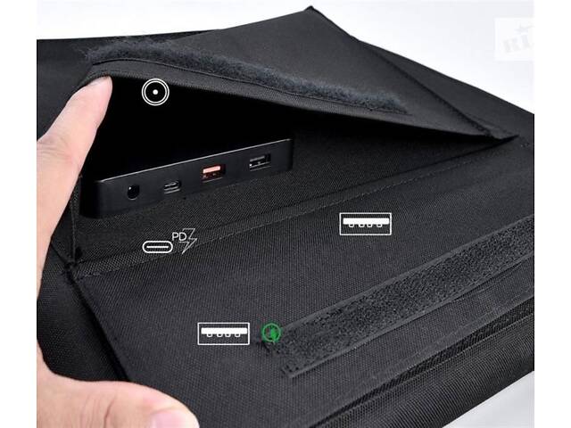 Солнечное зарядное устройство CHOETECH 80W 158x41см USB 30W (SC007) - Фото 5